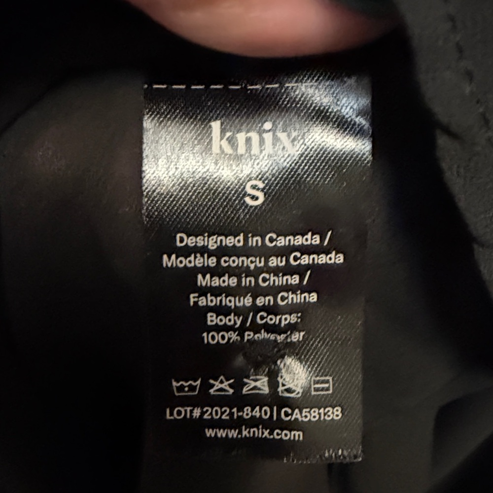 Knix Papaya Oversized Sheer Black Chiffon Button Down Shirt - Picture 6 of 6